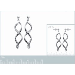 Boucles d'oreilles argent...