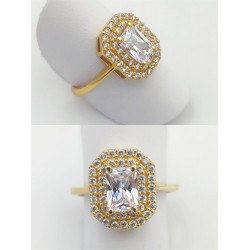 Bague or 750/1000 BA OJ 750...