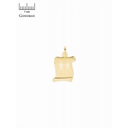 Pendentif or 750/1000...