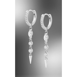 Boucles d'oreilles argent...