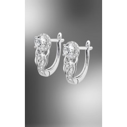 Boucles d'oreilles argent...