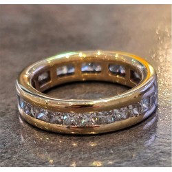 Bague or 750/1000 diamants...