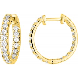 Boucles d'oreilles or...